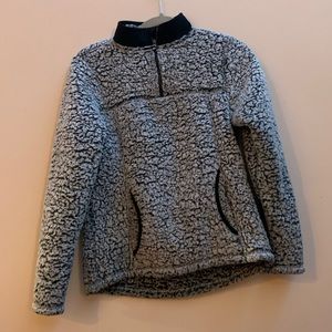 Girls fuzzy pullover